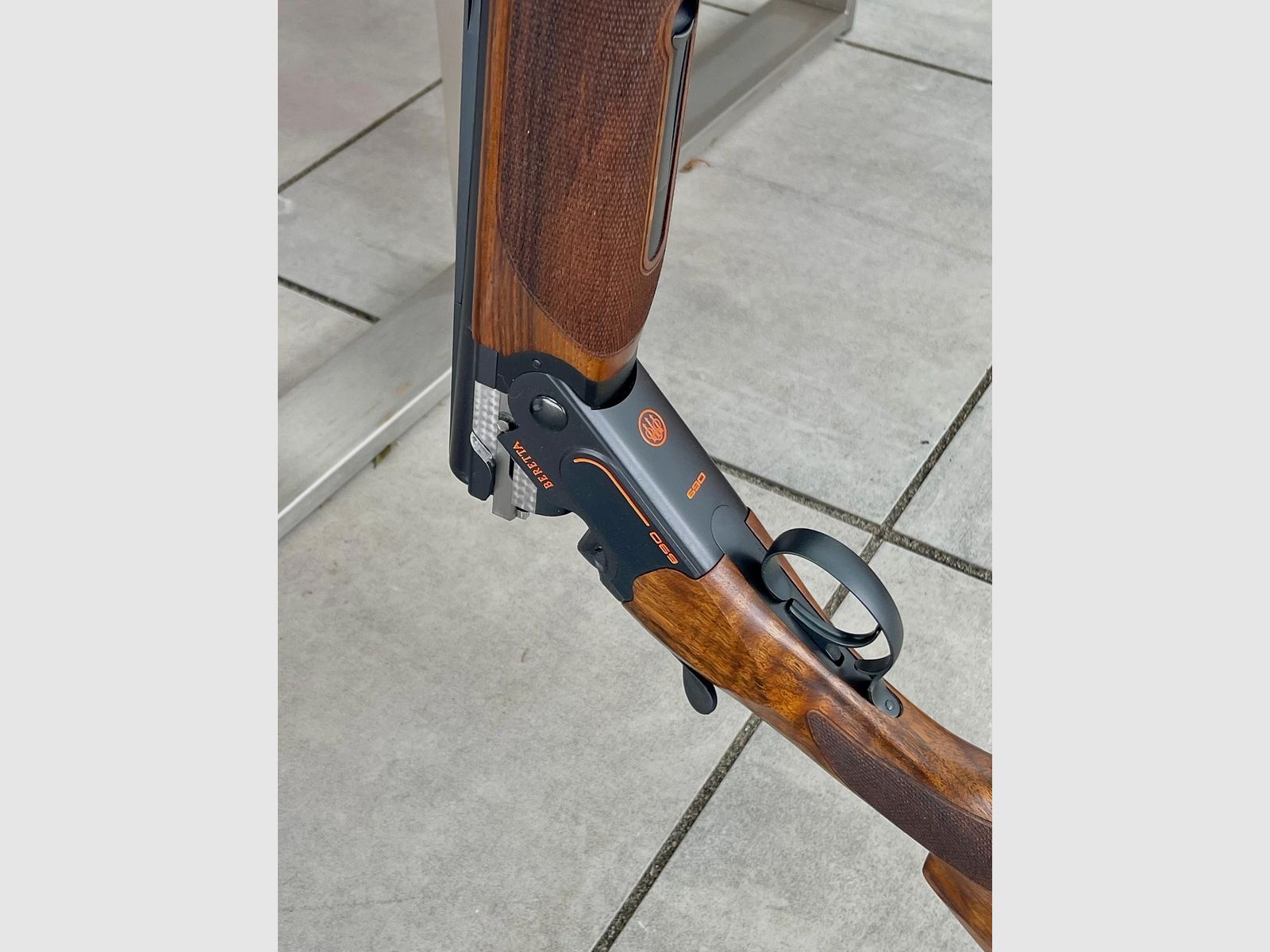 Beretta BDF 690 Competition Black Trap AS 12/70 LL:76cm Bockdoppelflinte Flinte