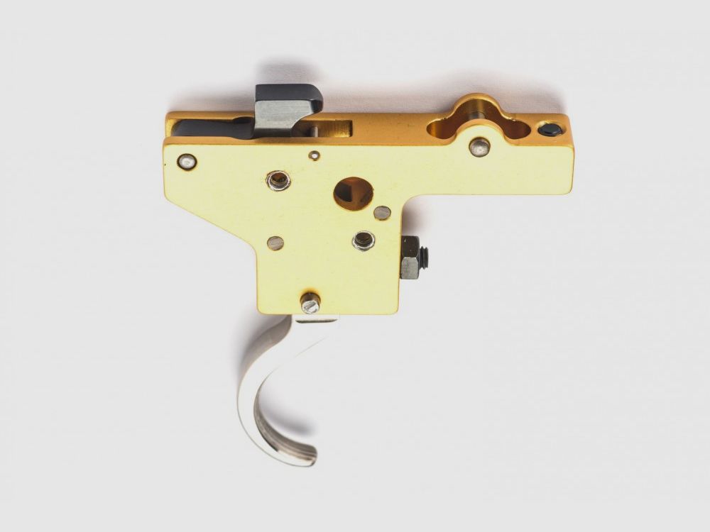 Rusan – Trigger system without safety; nickel plated – Mauser 98/48; Zastava M70