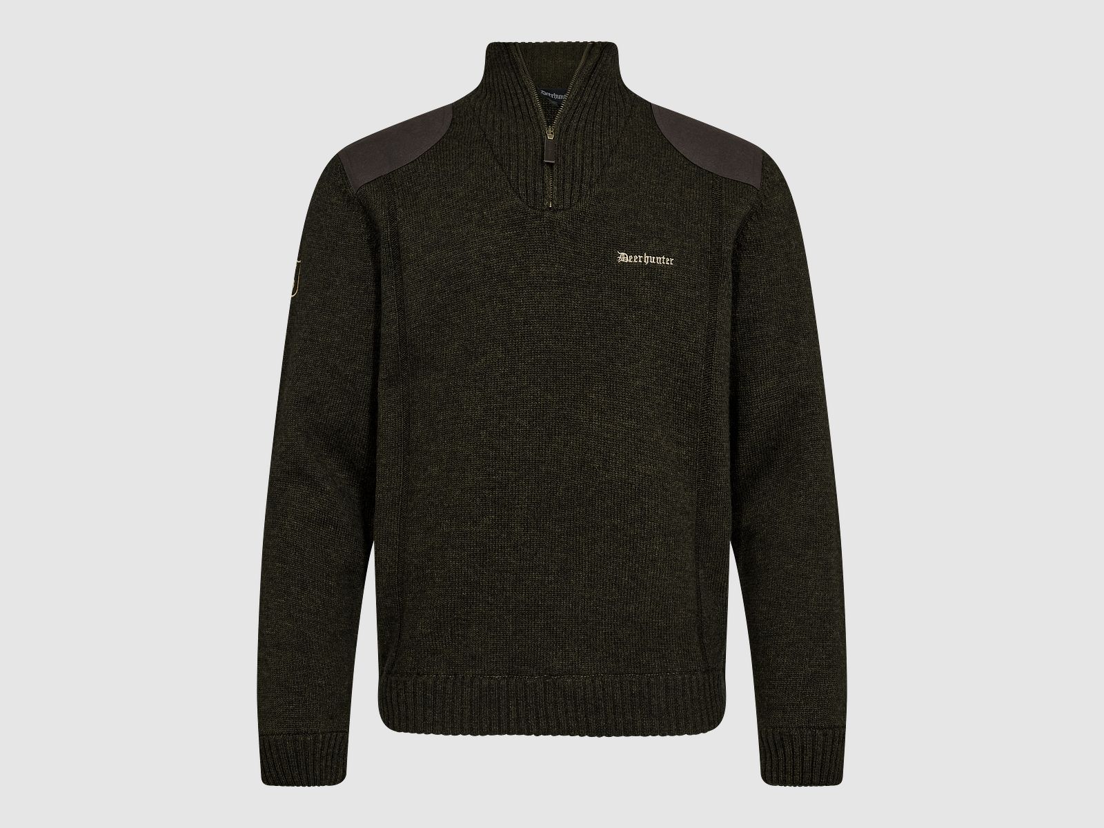 Finley gebreide pullover met ½ rits - Maat: L