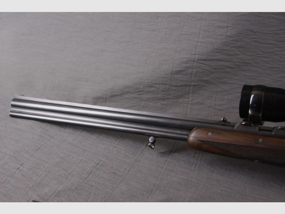 Merkel / Suhl break-action rifle with interchangeable barrel