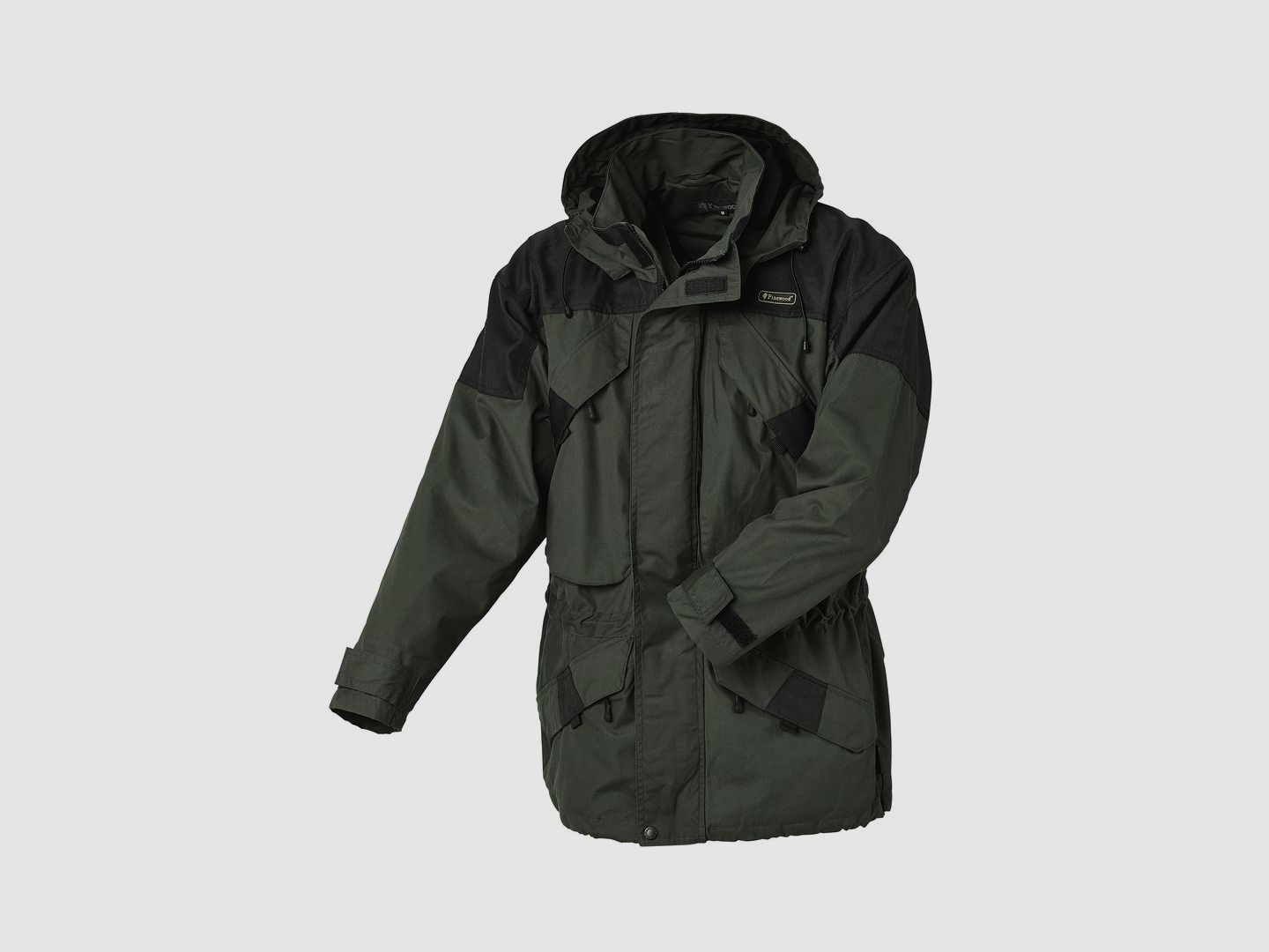 Pinewood Lappland Extrem Jacke Gre: S, Farbe: Dunkelgrn/ Schwarz