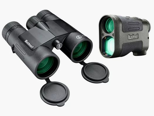 Kit Combo Bushnell Prime, jumelles Prime 10x42, télémètre laser Prime 1300