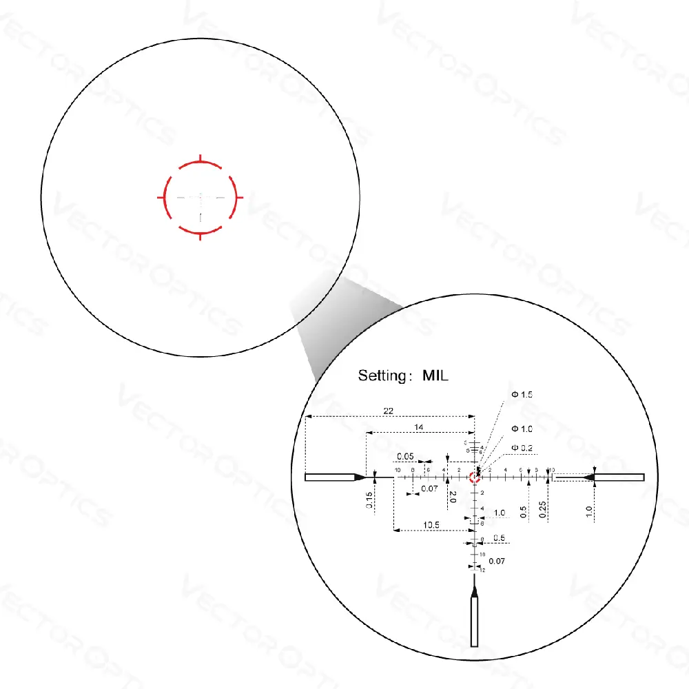 Vector Optics Continental x10 1-10×28 ED FFP VET-RAR, Bild 6 von 6