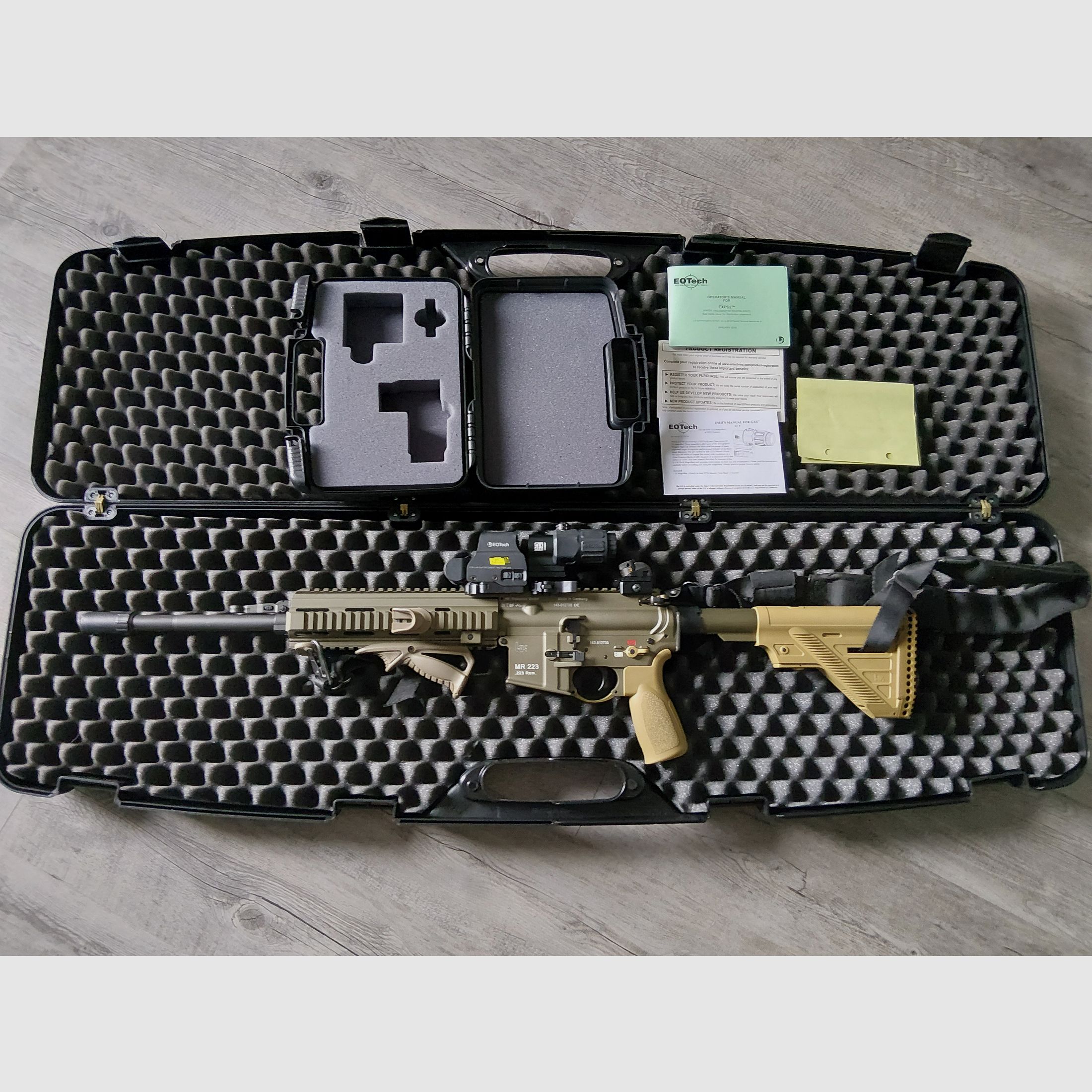 HECKLER & KOCH MR223 A3 inkl Eotech + Magnifier