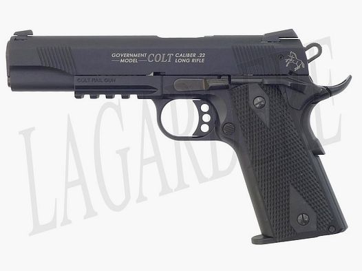 COLT/WALTHER GOVERNMENT RAIL 1911 A1(PISTOLET)