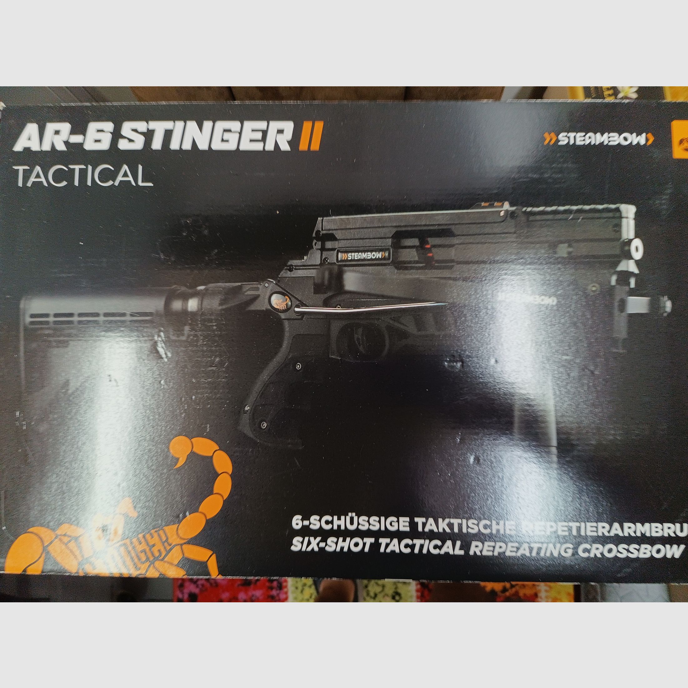 Steambow AR-6 Stinger II Ballesta Táctica (Embalaje Original)