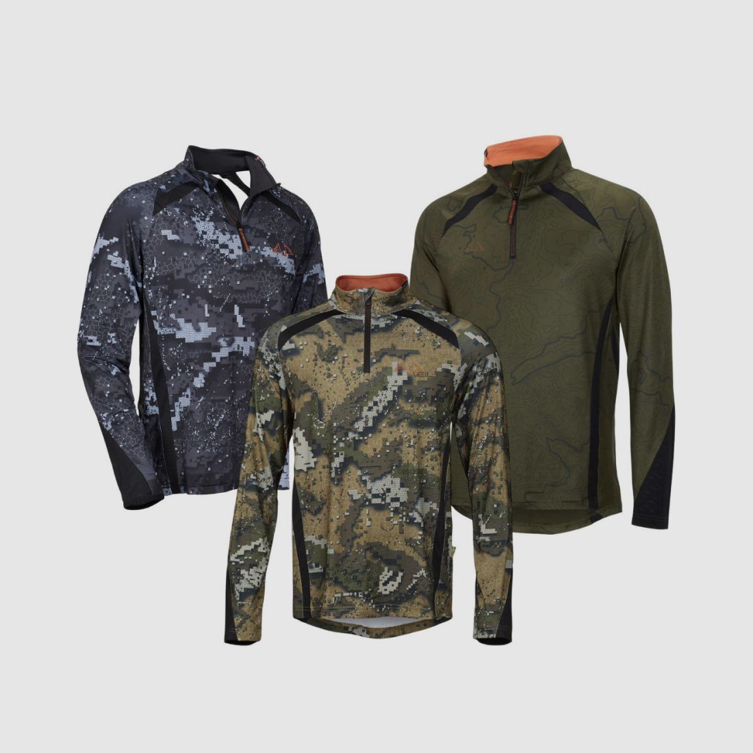Langarmshirt Half-Zip Alpha Antibite Swedteam, Bild 1 von 8