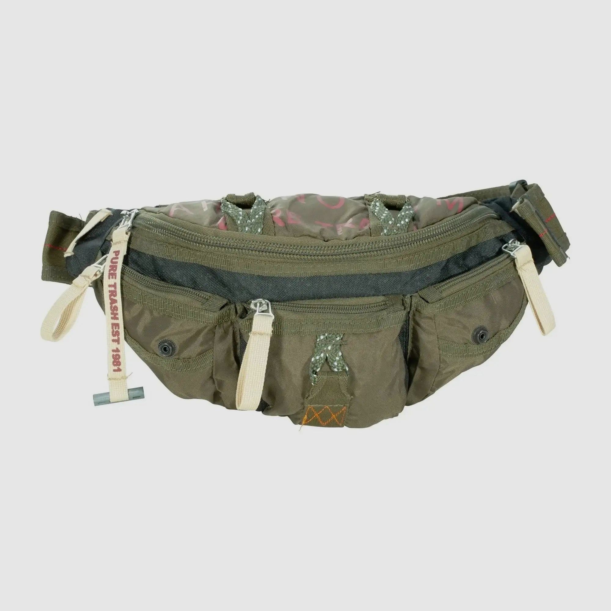 Pure Trash Pure Trash Sac à taille olive
