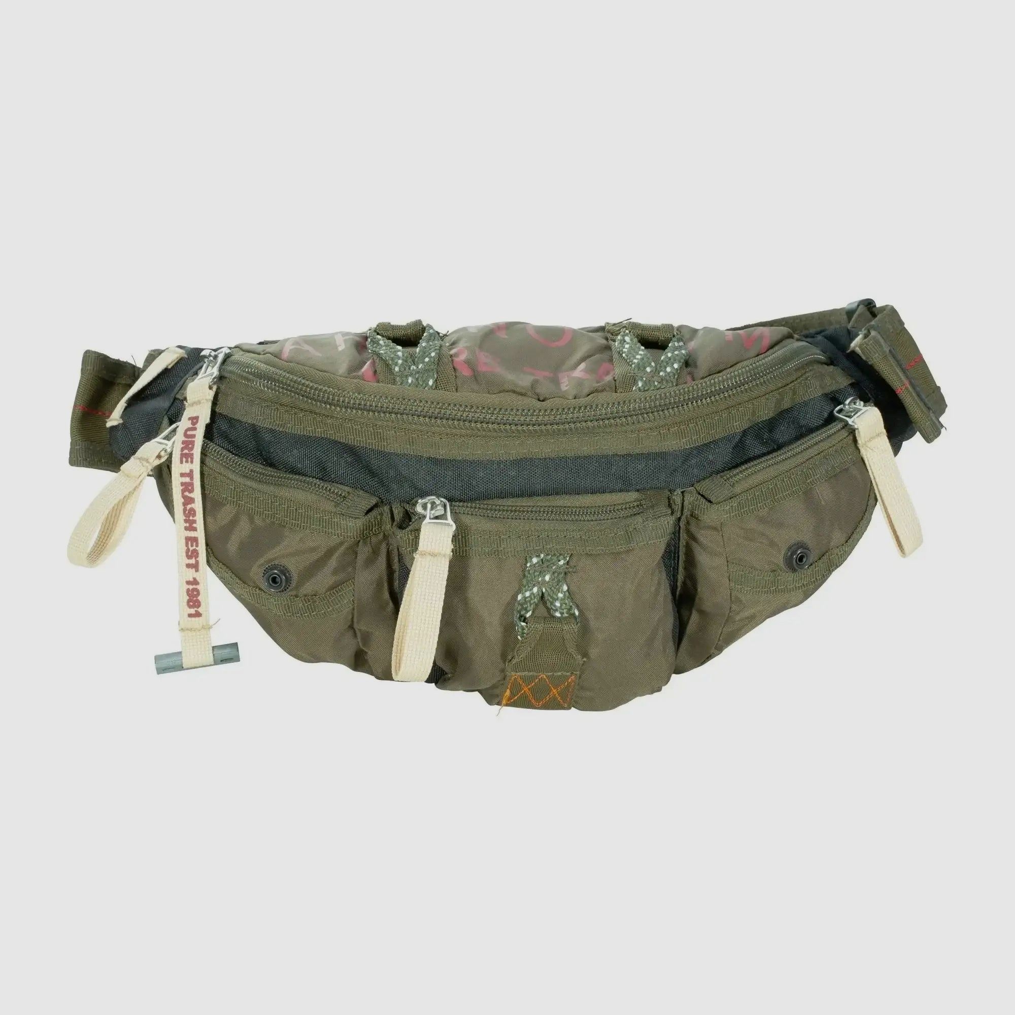 Pure Trash Pure Trash Sac à taille olive