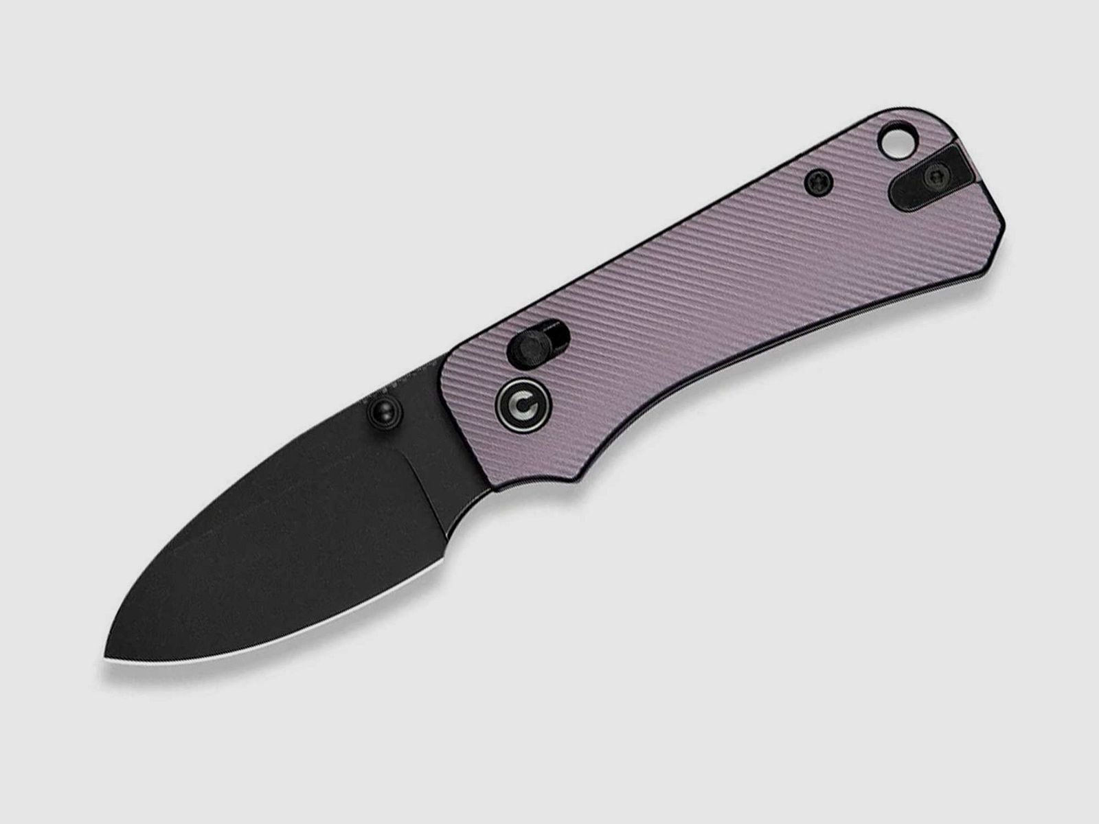CIVIVI Baby Banter 2 Nitro-V Aluminum Purple Black Stonewashed