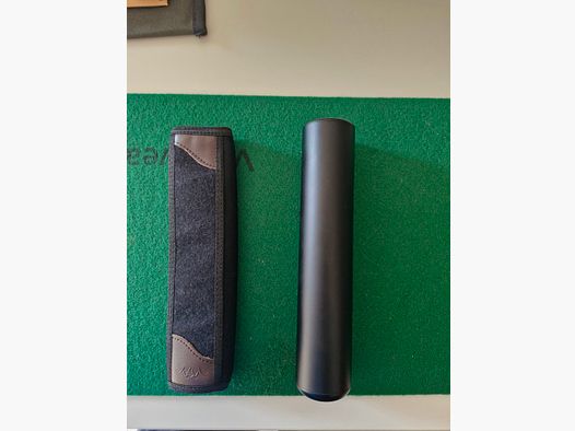 Blaser Over-Barrel Schalldämpfer für Kaliber .30 in M15x1 + Blaser Schalldämpferschutz