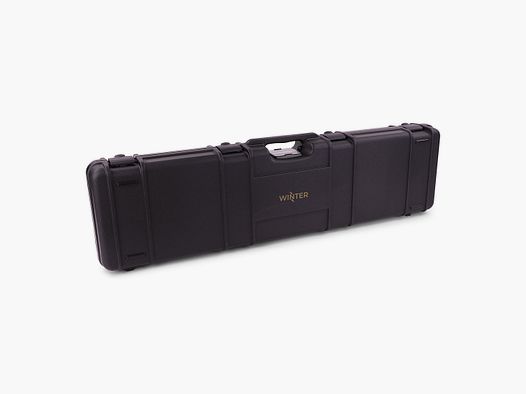 Housse de fusil d'hiver W11 117 cm pour 1 arme longue - plastique PP, 4 verrous push-pull, grille (Nuit)