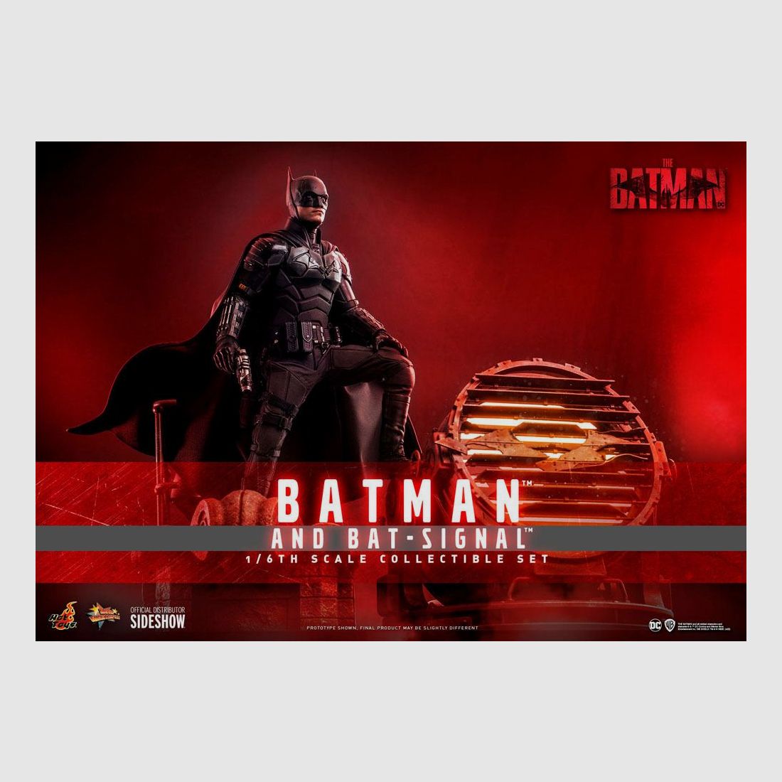 The Batman Movie Masterpiece Actionfigur 1/6 Batman with Bat-Signal 31 cm | 43151