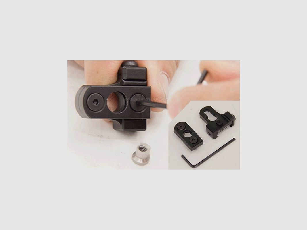 ADATTATORE UTG PICATINNY/KEYMOD PER QD SLING SWIVEL, immagine 5 di 5