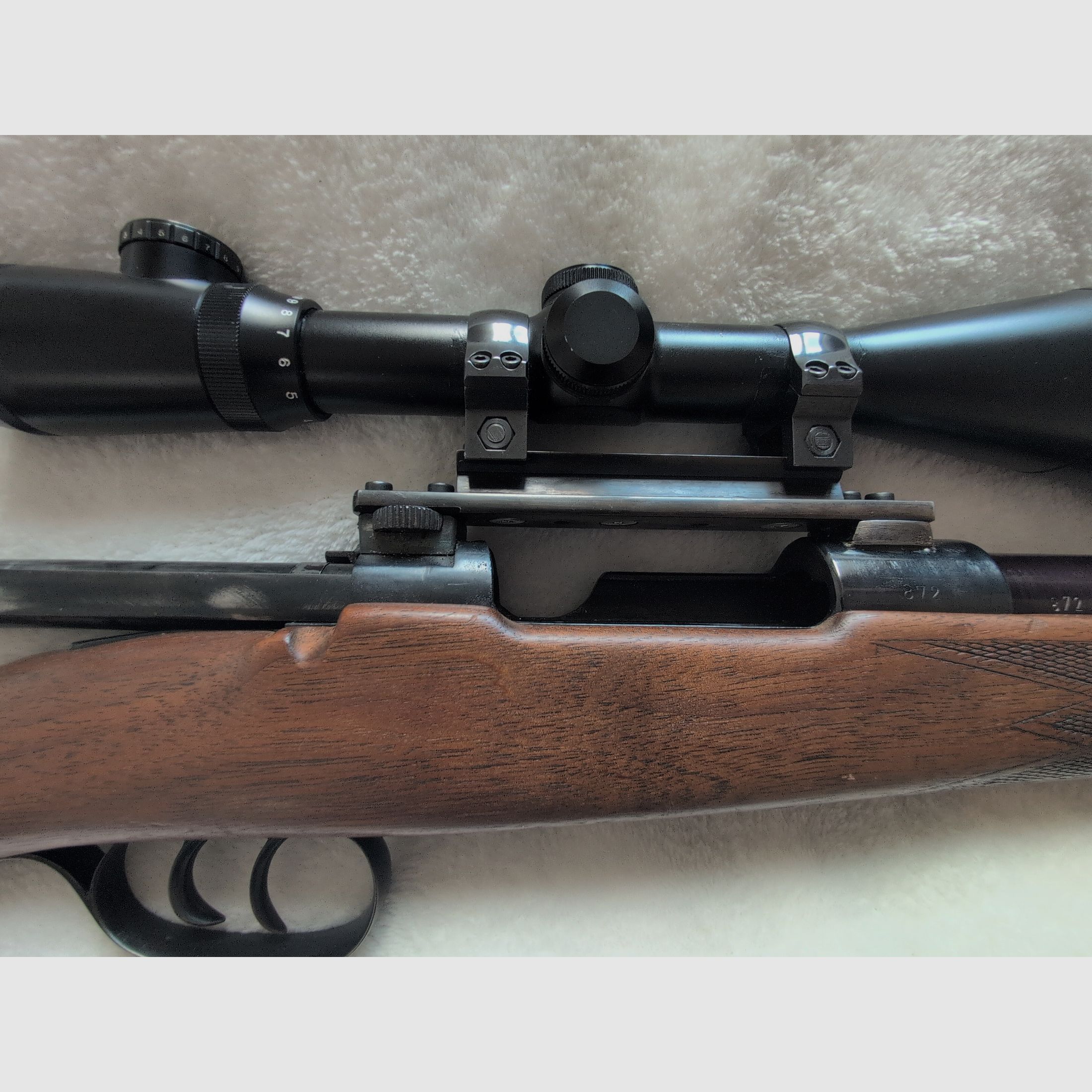 Jagdrepetierer mit K 98 System, Linksschaft, 9,3 x 62