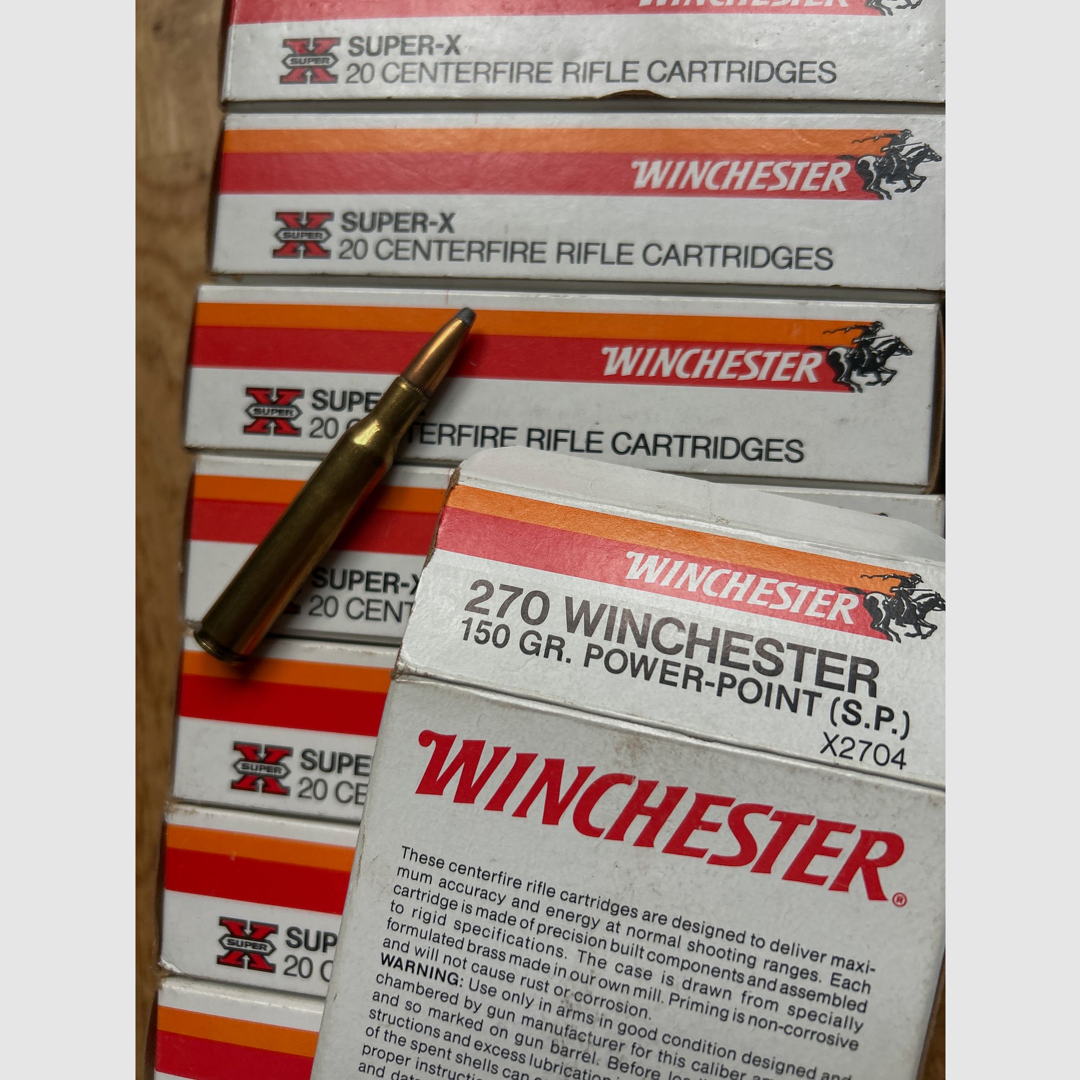 270 Win Munition 150 Gr Power-Point Winchester