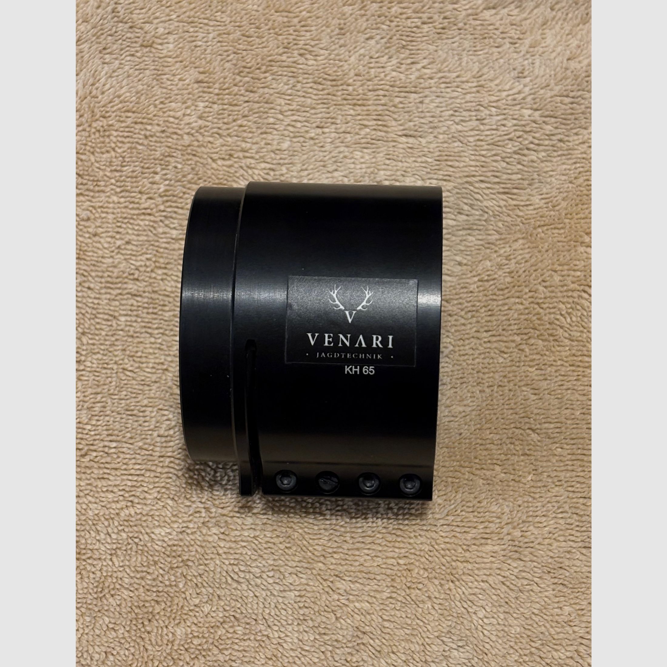 VENARI Duo-connector / Duo-clamping sleeve 65 mm including lens protection cap