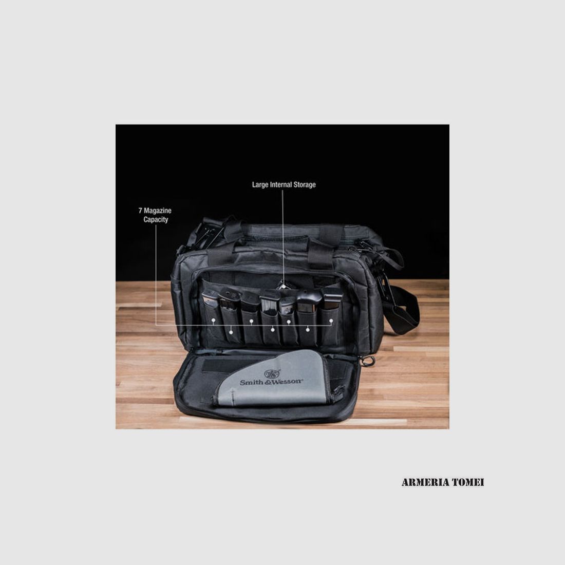 BORSA – SMITH & WESSON – RECRUIT TACTICAL RANGE BAG (43X26X26cm), immagine 2 di 6
