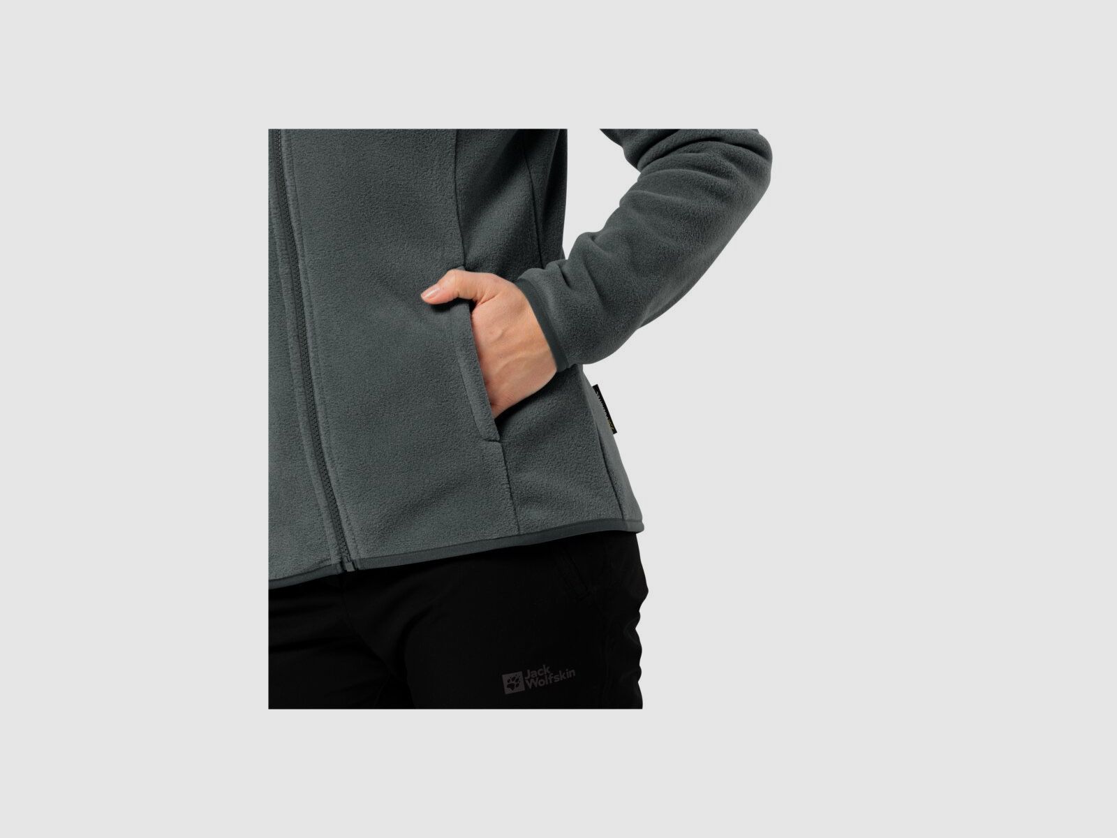 JACK WOLFSKIN Moonrise Fz W Dames Slate Green