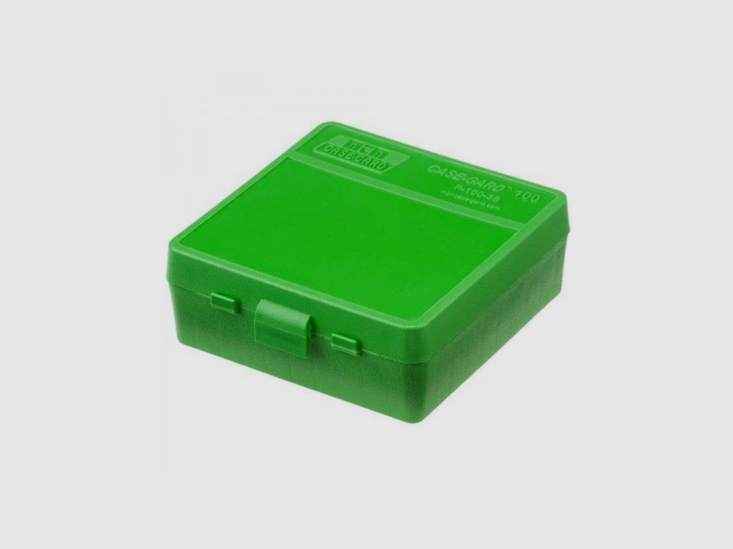 MTM CARTRIDGE BOX 44 MAG 100 PCS GREEN, image 1 of 2