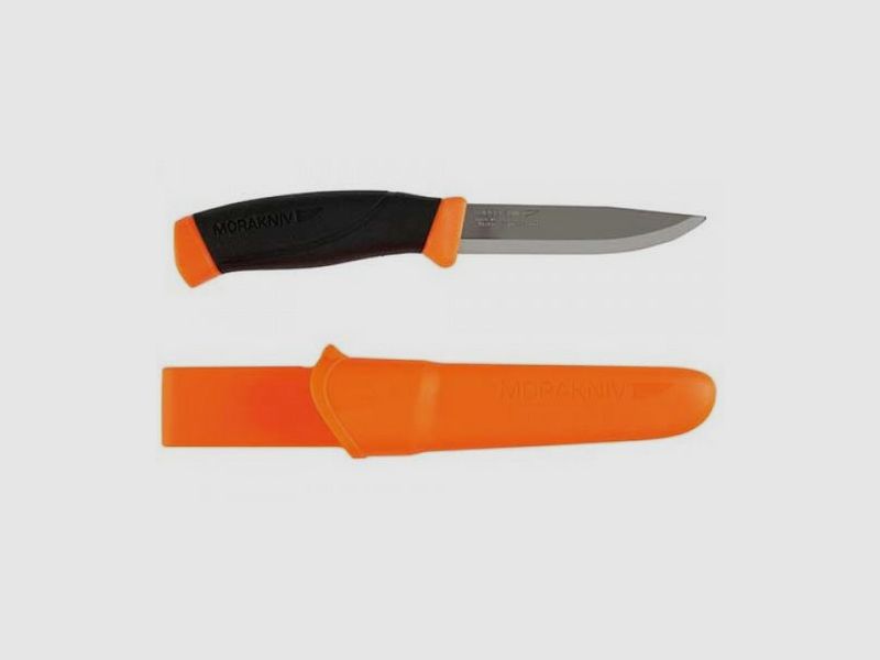 Mora knive companion F stainless (orange)