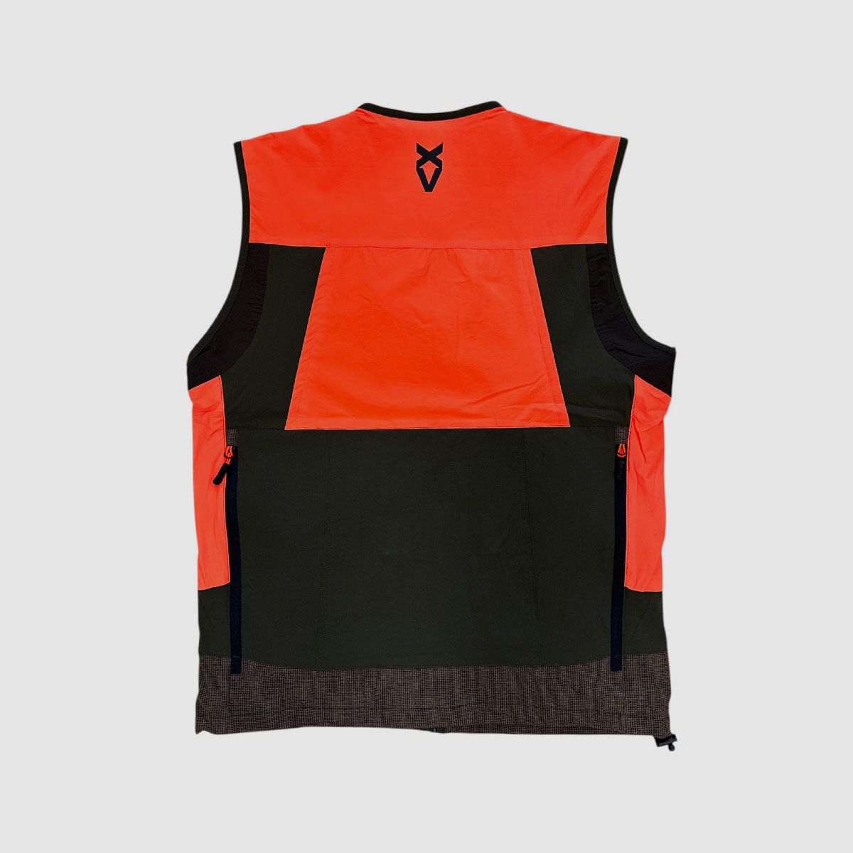 Vest – Blatex – Lightweight elastic Green/Orange, image 2 of 2