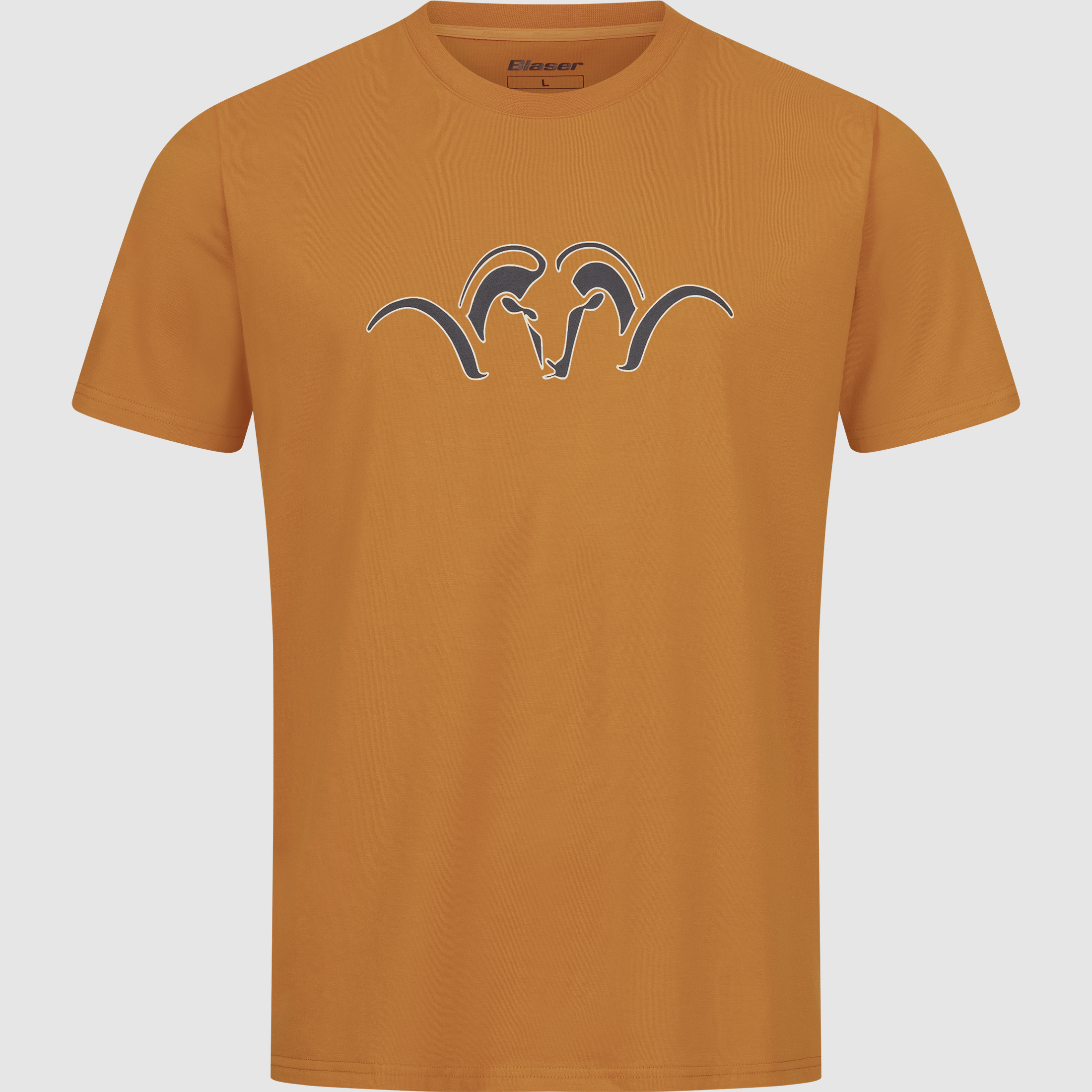 T-shirt Outline da uomo 26 Argali Rust S