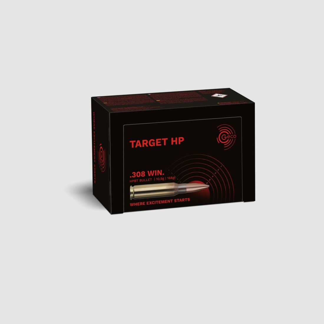 Geco 168grs Target HP 50STK