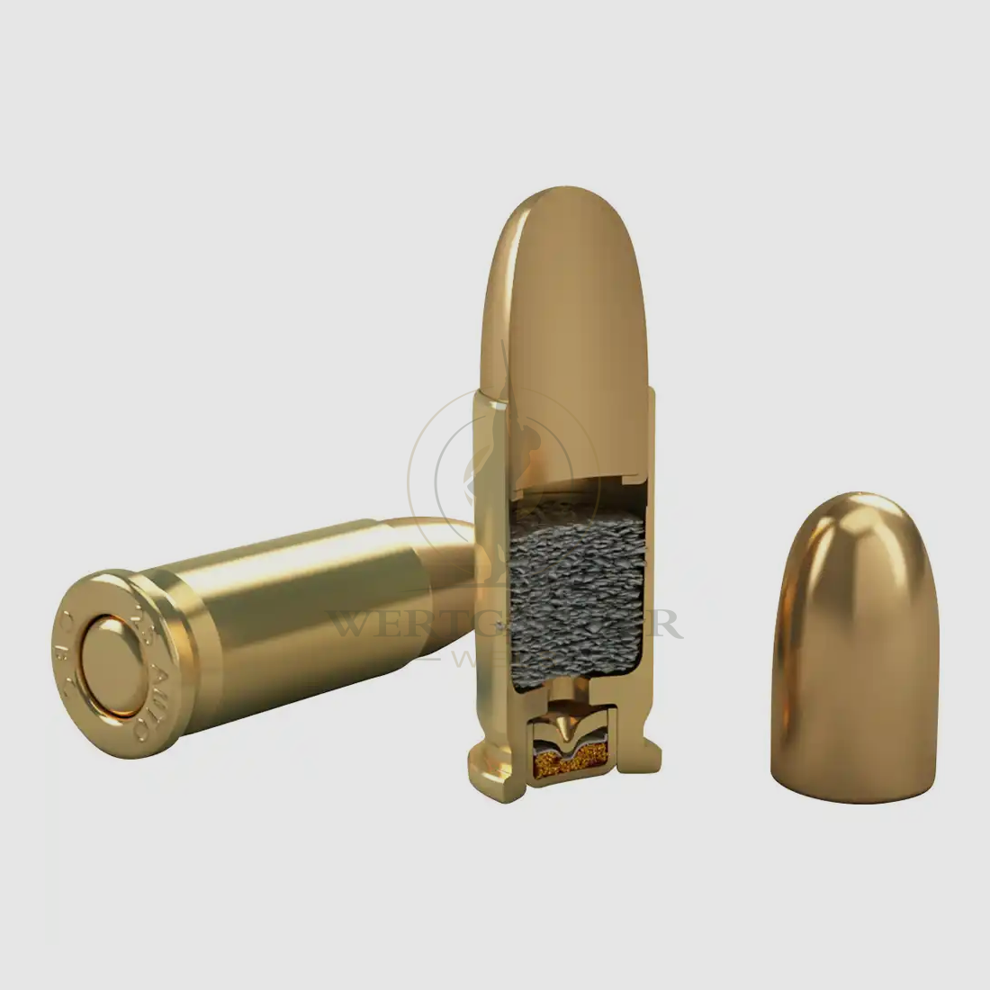 Magtech 6,35 Browning Vollmantel 3,2g/50grs., Bild 3 von 3