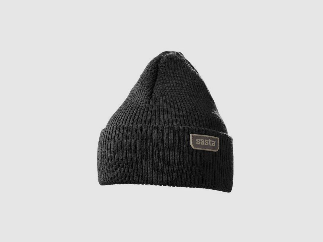 Sasta Beanie Muje schwarz