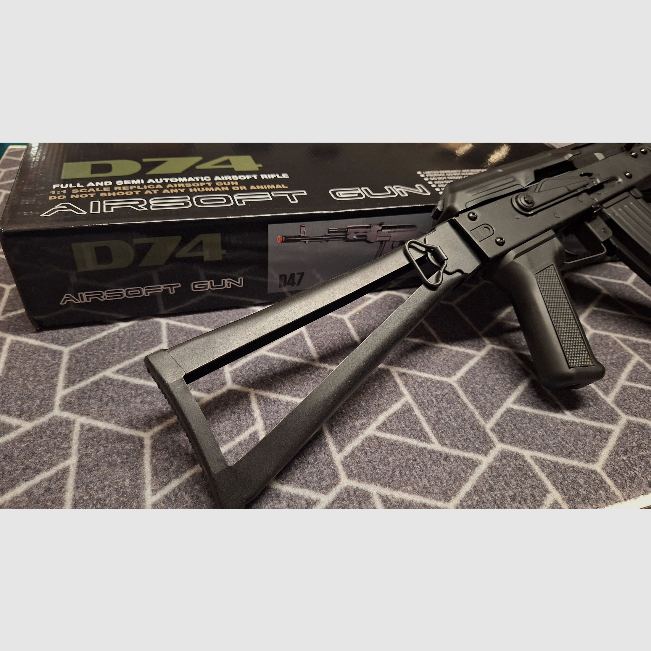 AK74 D74 Airsoft AEG 6mm BB - NEU!