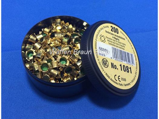 VDL-Anzündhütchen 1081 4FLÜG 200 Stück 4SPR HDL