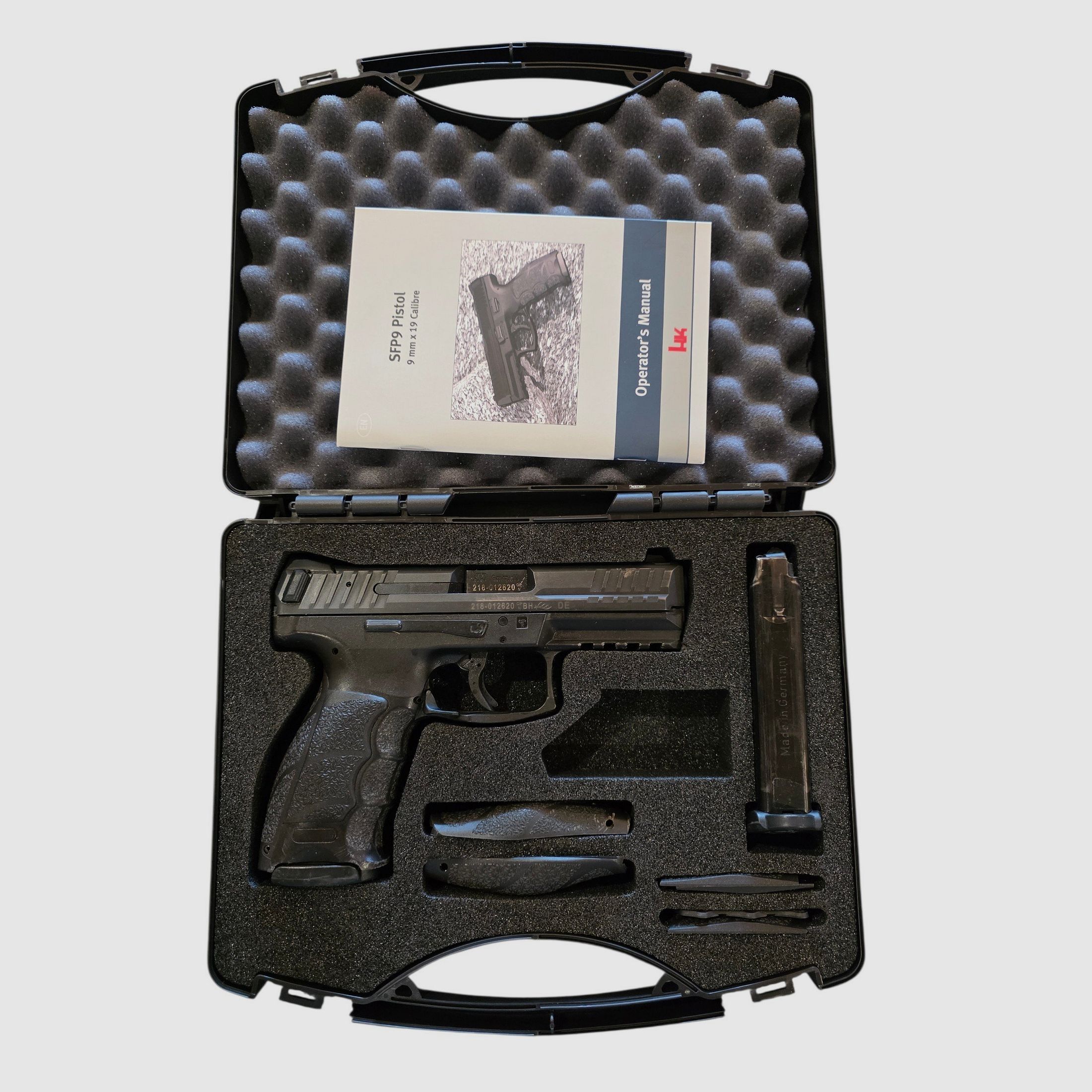 Pack Pistolet HK Modèle SFP9 cal.9×19 Occasion + 1000 munitions 9×19 Winchester, image 2 sur 3