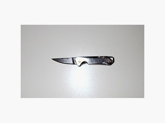 Taschenmesser, Mini, silber, Manufaktur, Rarität, neuwertig!