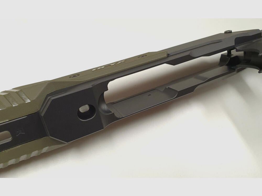 Ruger	 Ruger 10/22 MDT ORYX Sportsman Chassis Schaft, OD Green, VOLQUARTSEN , 105853-ODG