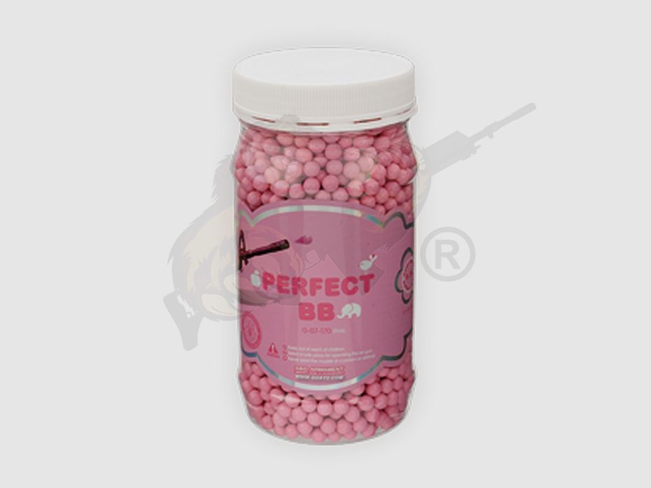 Perfect Airsoft BB`s 0.20g (2.400 Stück) diameter 5,95mm - Pink