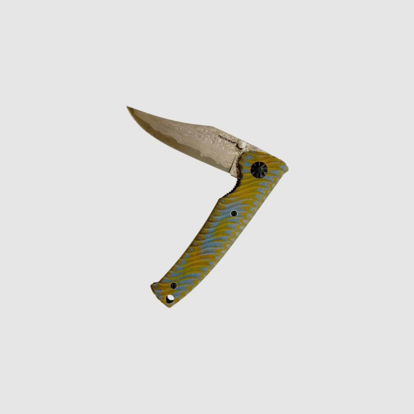 Tecnocut - Clip Point Messer Damasco Griff G10, Bild 3 von 3