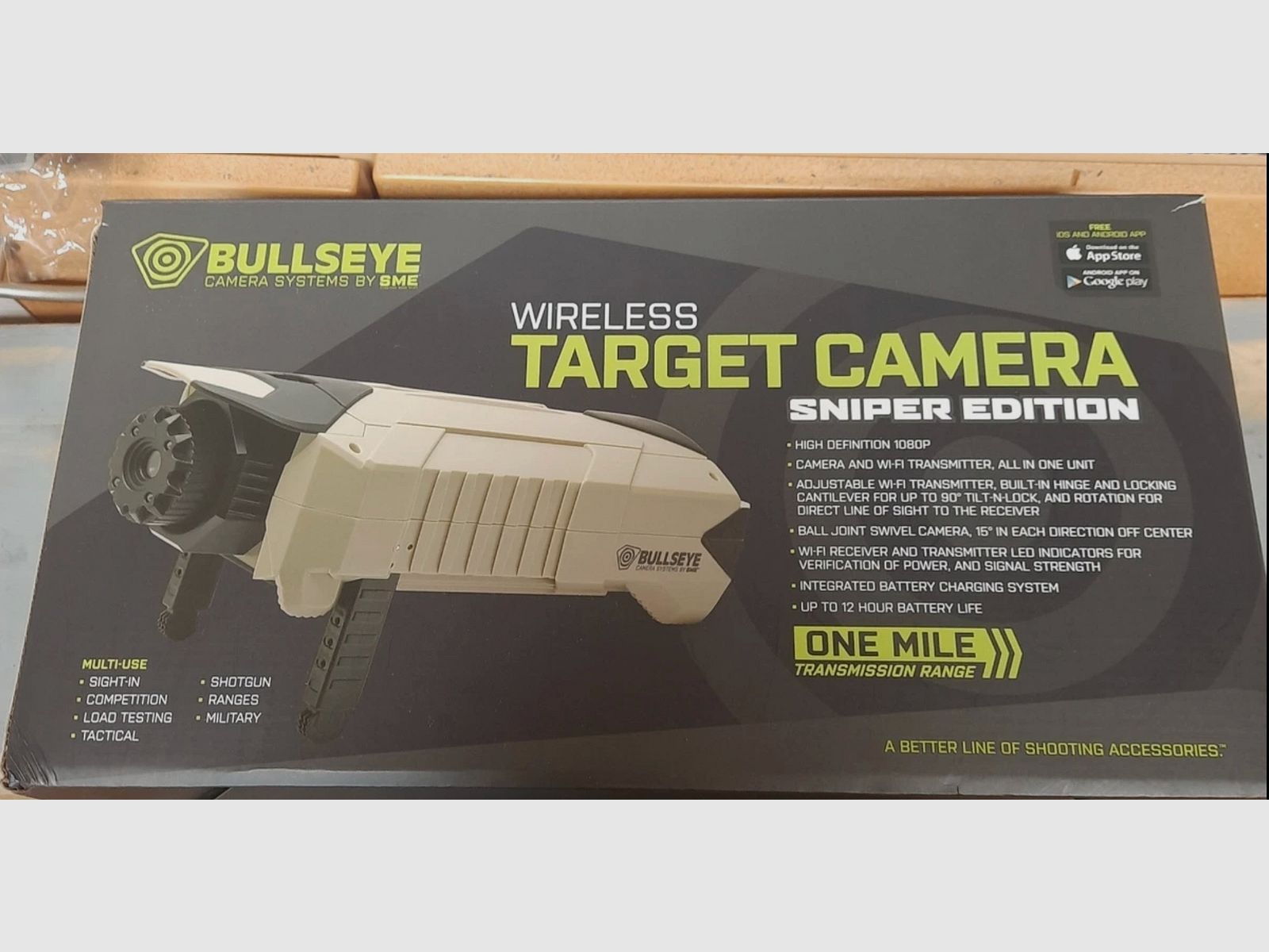 Bullseye Zielkamera Sniper Edition 1 Meile Reichweite