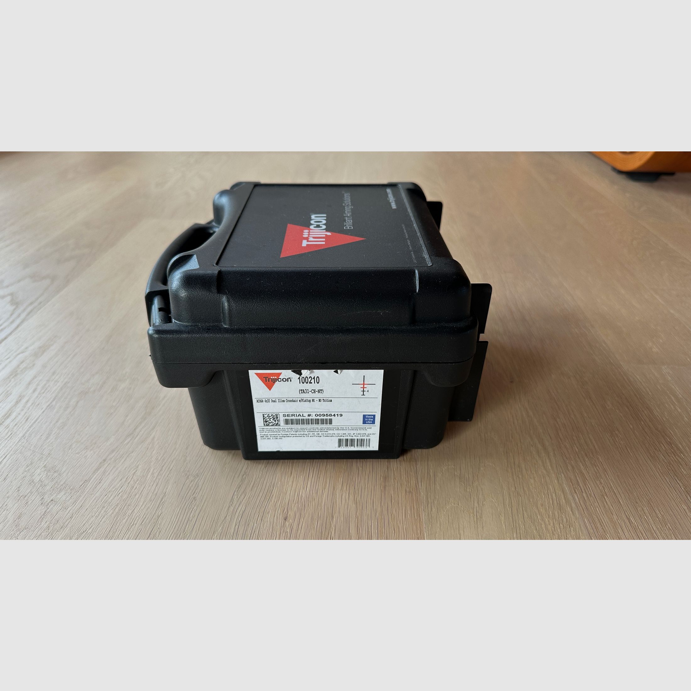 Trijicon TA-31 ACOG 4x32 dual illumination reticle without tritium