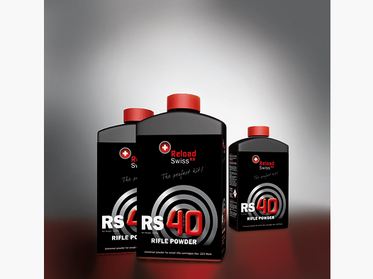 Reload Swiss – Wiederladepulver / RS40 1000g