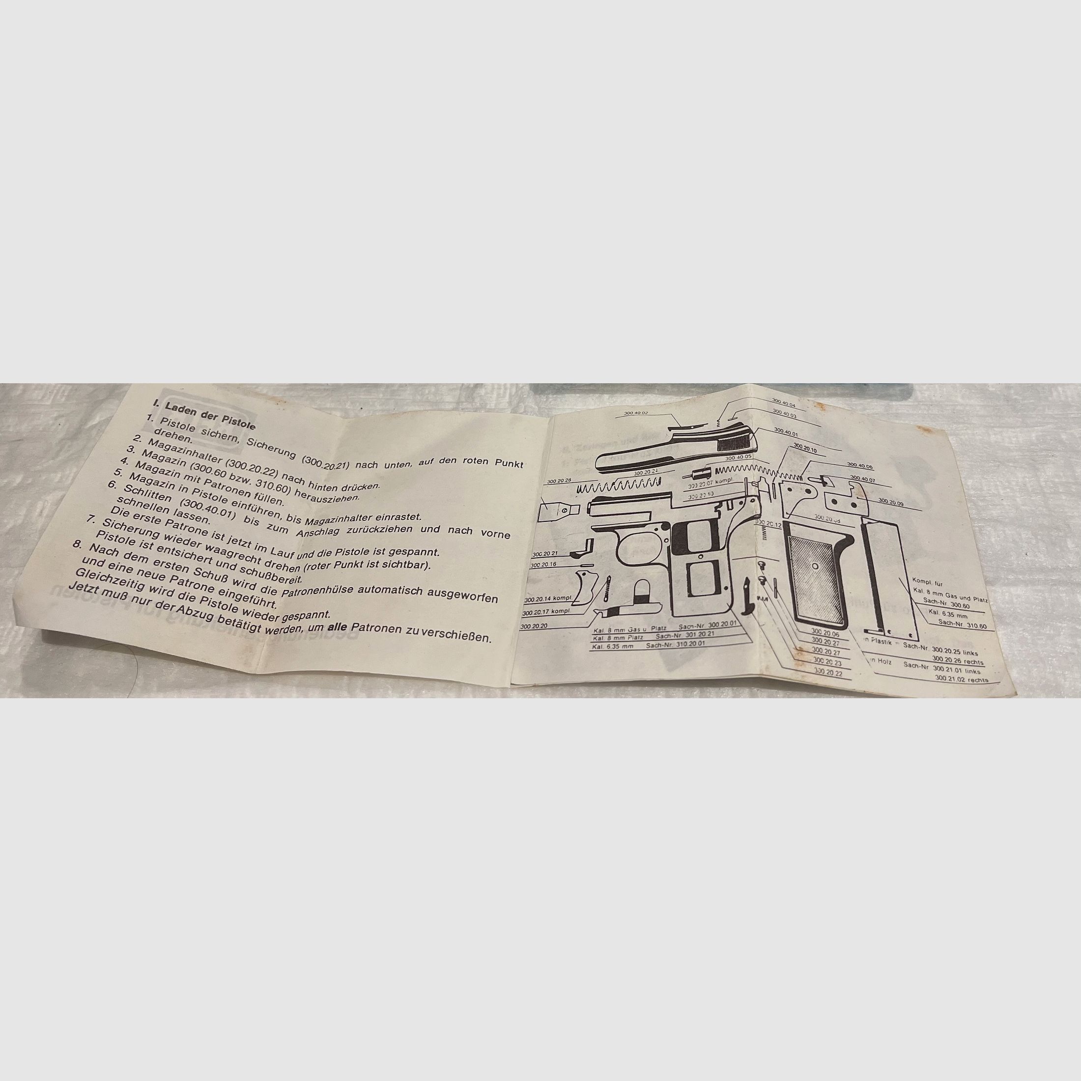 Reck P6 8mm Schreckschusspistole