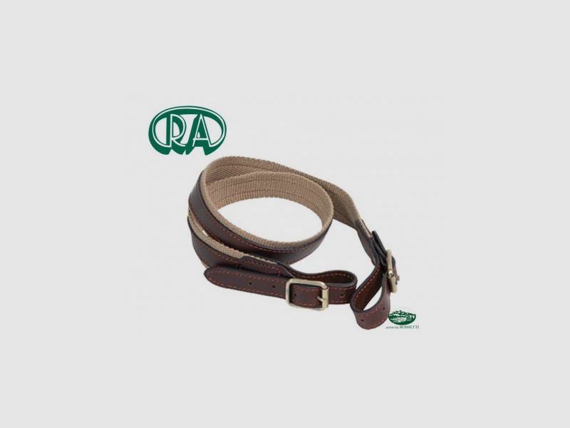RA SPORT Strap in leather and cordura beige