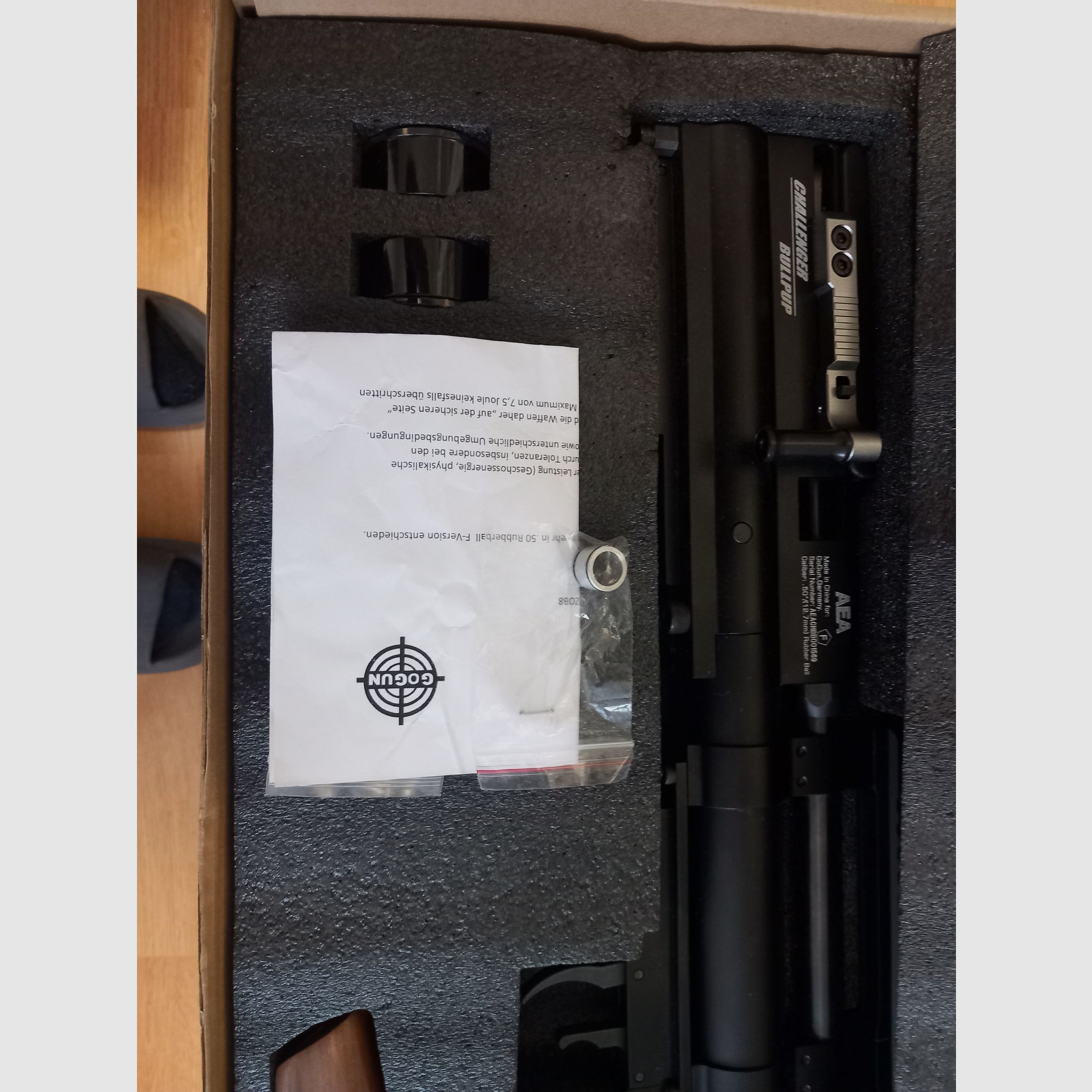 AEA Challenger Bullpup .50 Ram Waffe Kaliber .50 (F-Version)