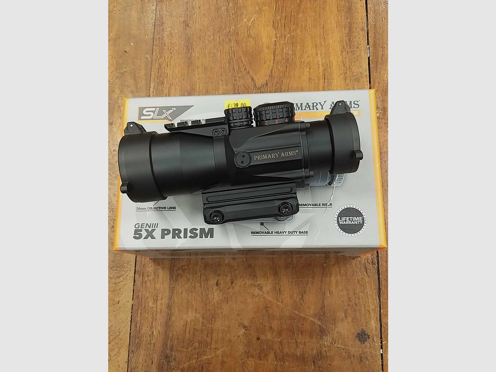 PRIMARY ARMS OPTICS GEN III 5X PRISM, immagine 1 di 3