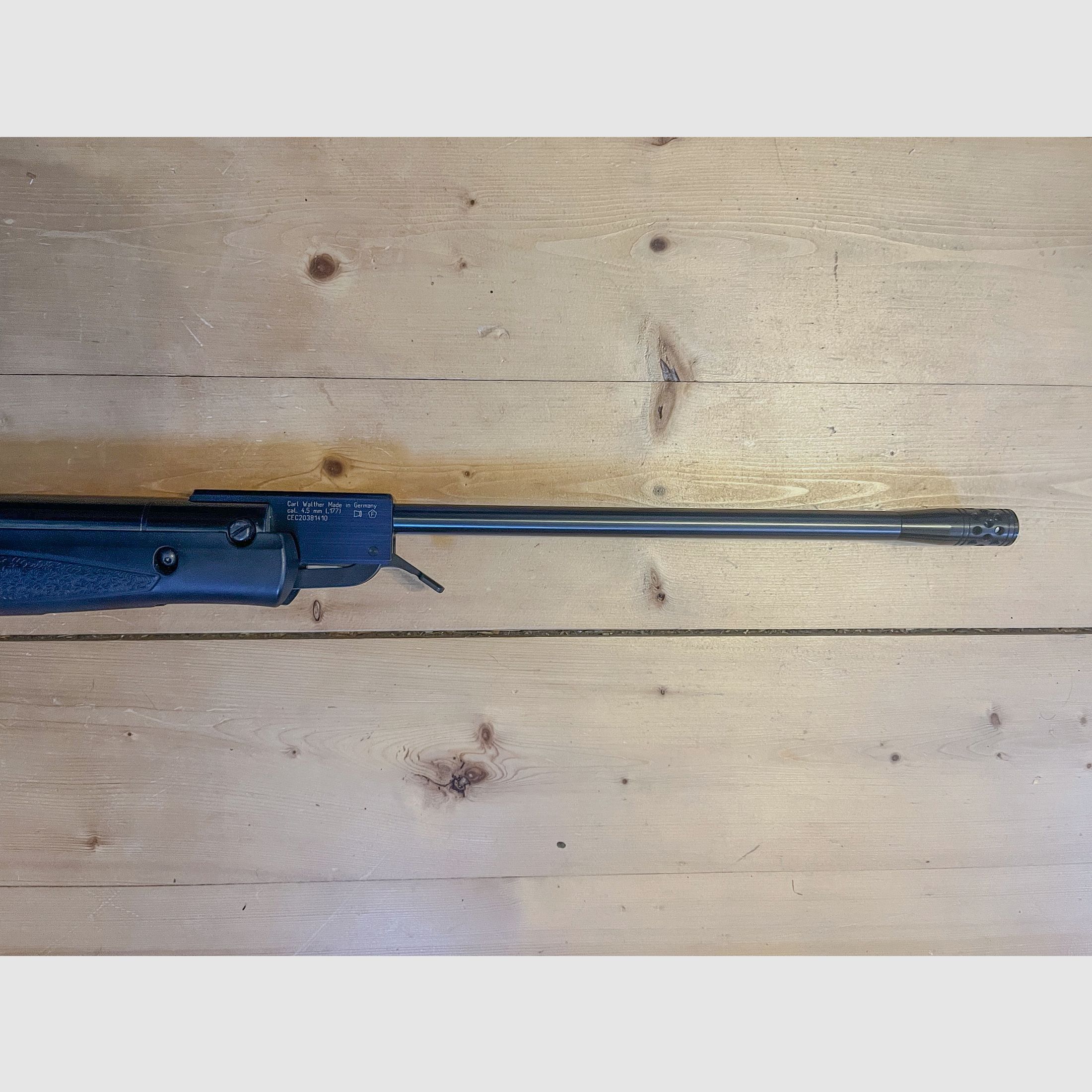 Rifle de aire Walther Century Varmint 4,5 mm Diabolo con culata de plástico