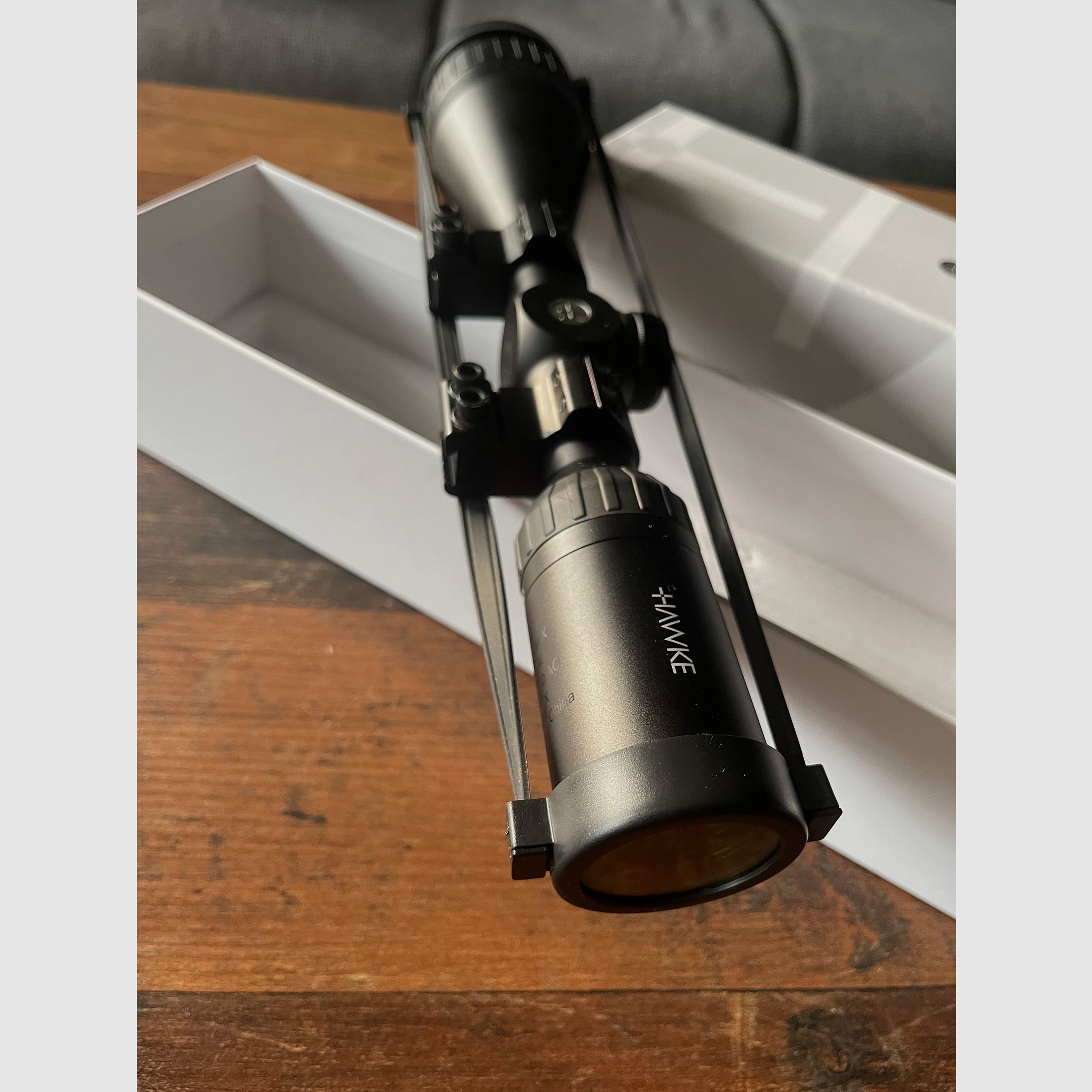  HAWKE AIRMAX 4-12x50 AO Luftgewehr Visier ! Wie Neu 