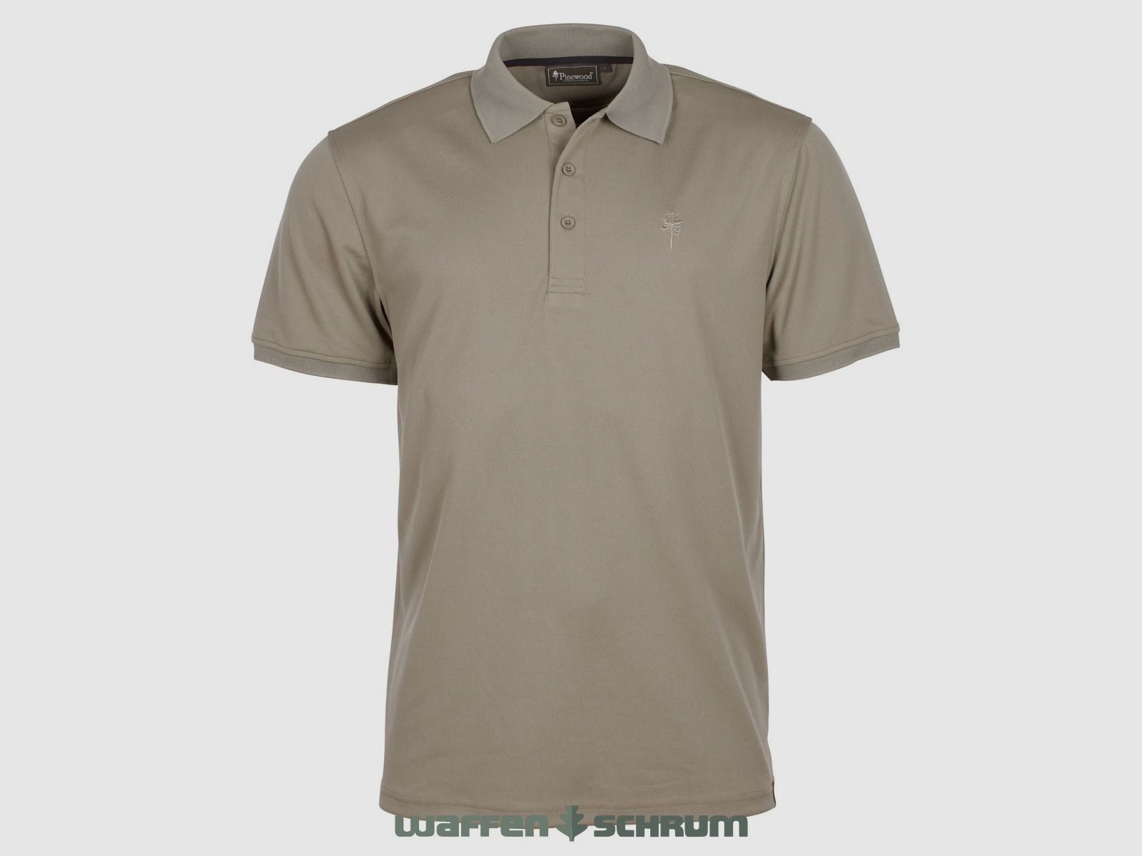 Pinewood Polo Shirt Ramsey Coolmax Mid Khaki