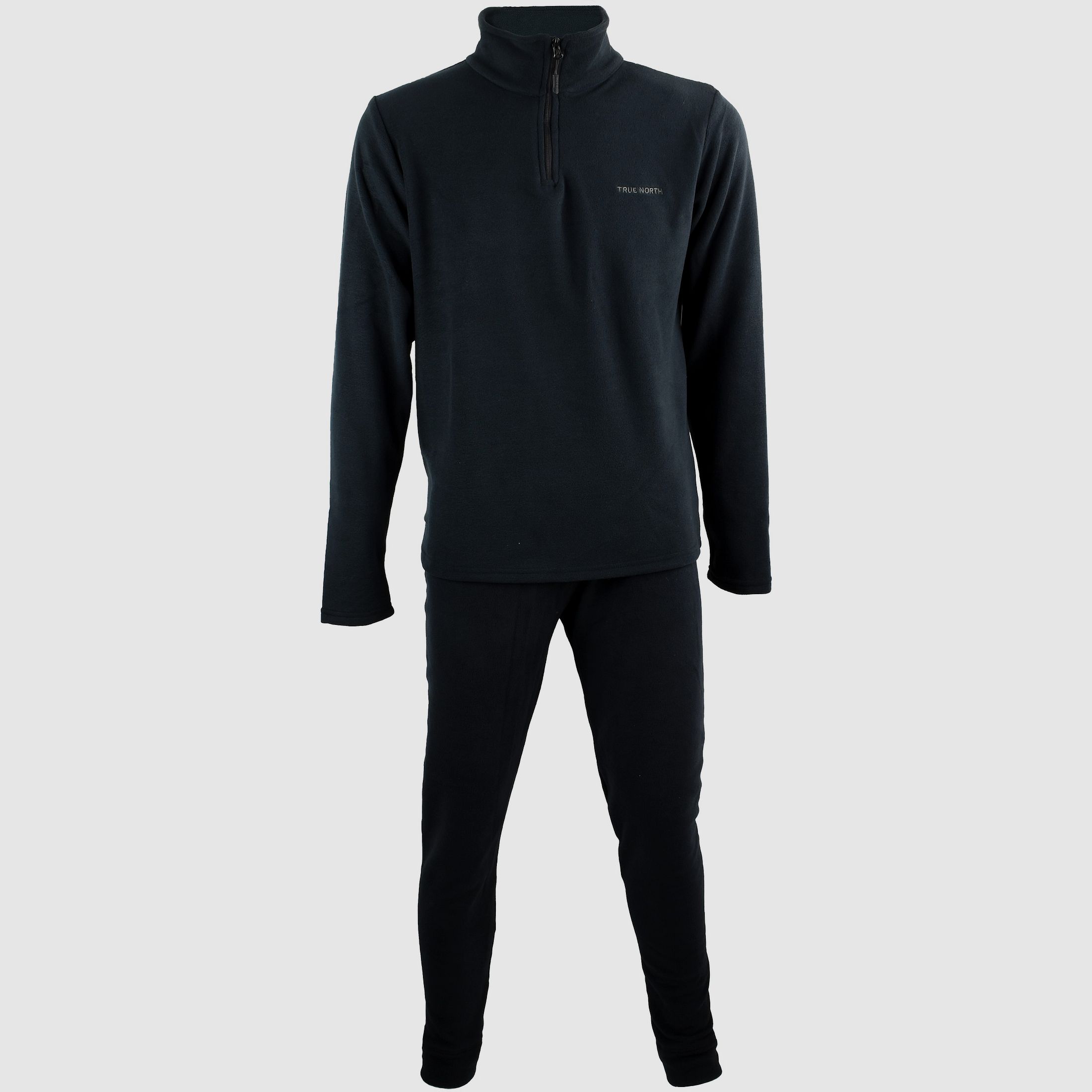 True North Fleece Set Mężczyźni Czarny XL