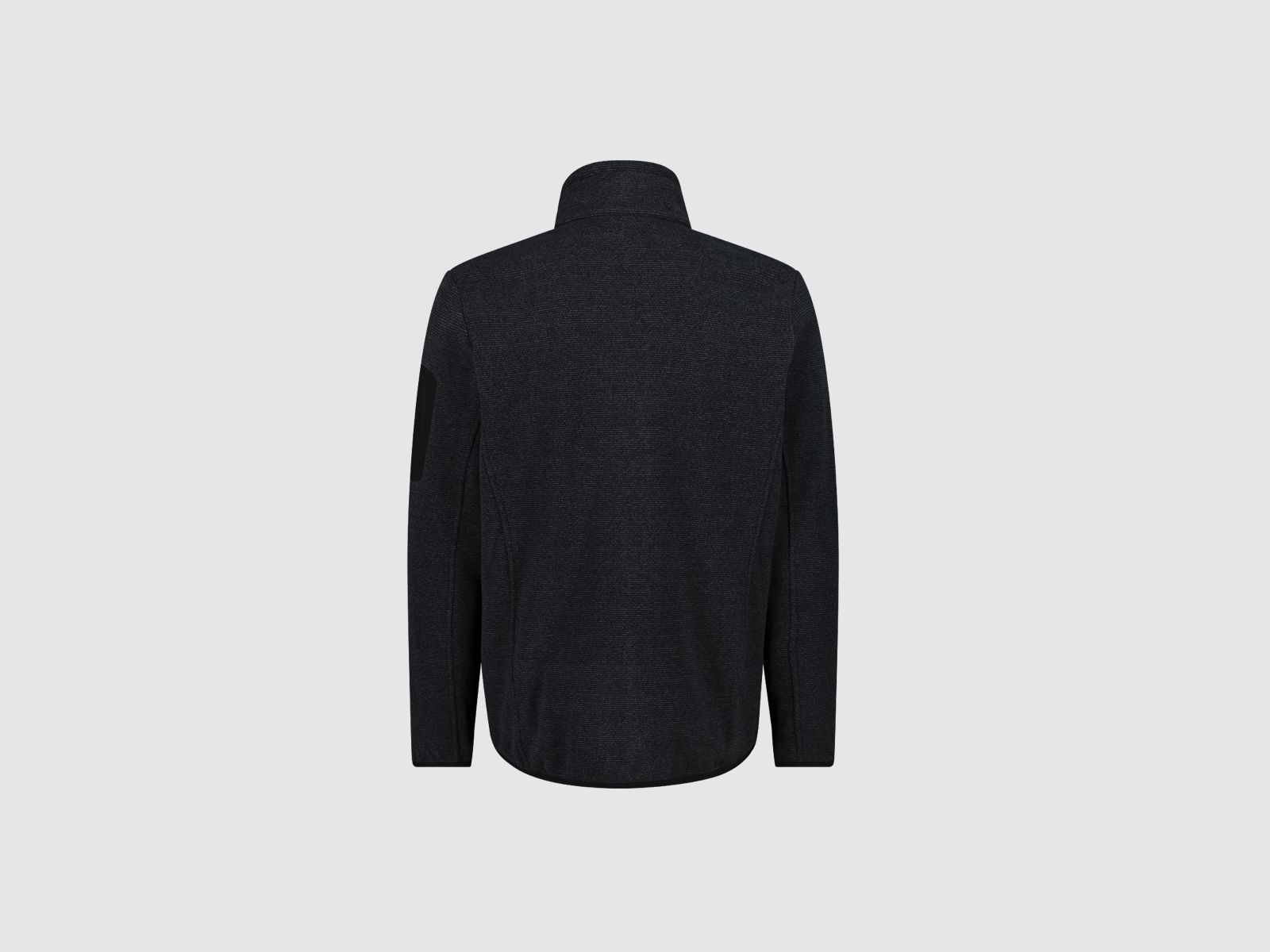 CMP Herren-Fleece Jacquard-Knit-Tech mit Rautenmuster Antracite Nero