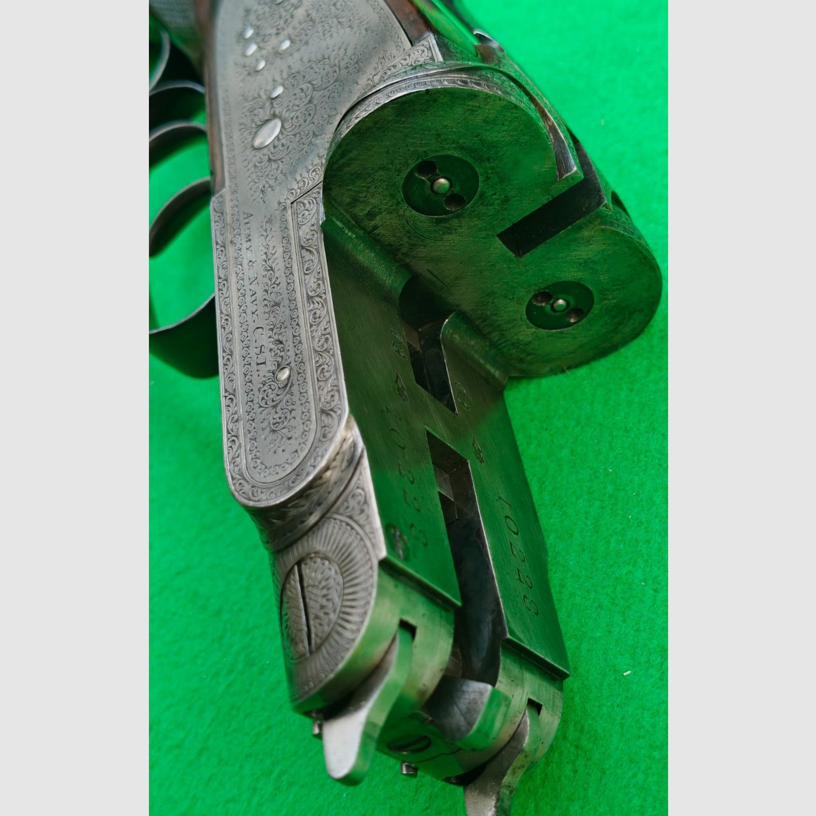 Army & Navy double rifle sister England 12/65 COLLECTOR